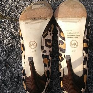 mk leopard shoes